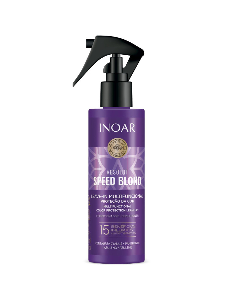 INOAR Absolut Speed Blond Leave-in - leave-in, toning balm 200 ml