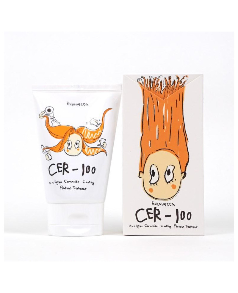 Elizavecca cer-100 collagen and ceramide treatment for hair 100ml