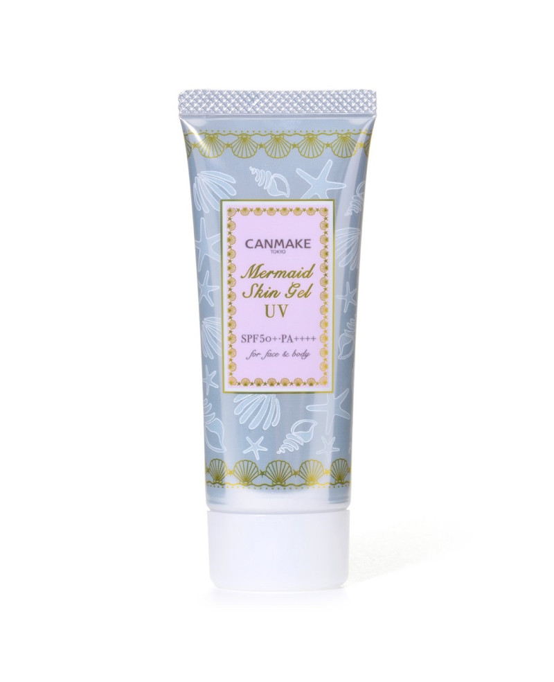 Canmake mermaid gel SPF50+ gel for sun protection 40g 01clear