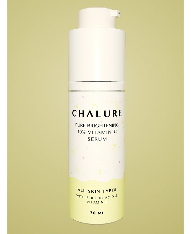 Chalure Brightening 10% Vitamin C Serum with Ferulic Acid and VIT. E