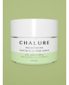 Chalure skin detoxifying matcha clay mask/scrub with bamboo and VIT. E