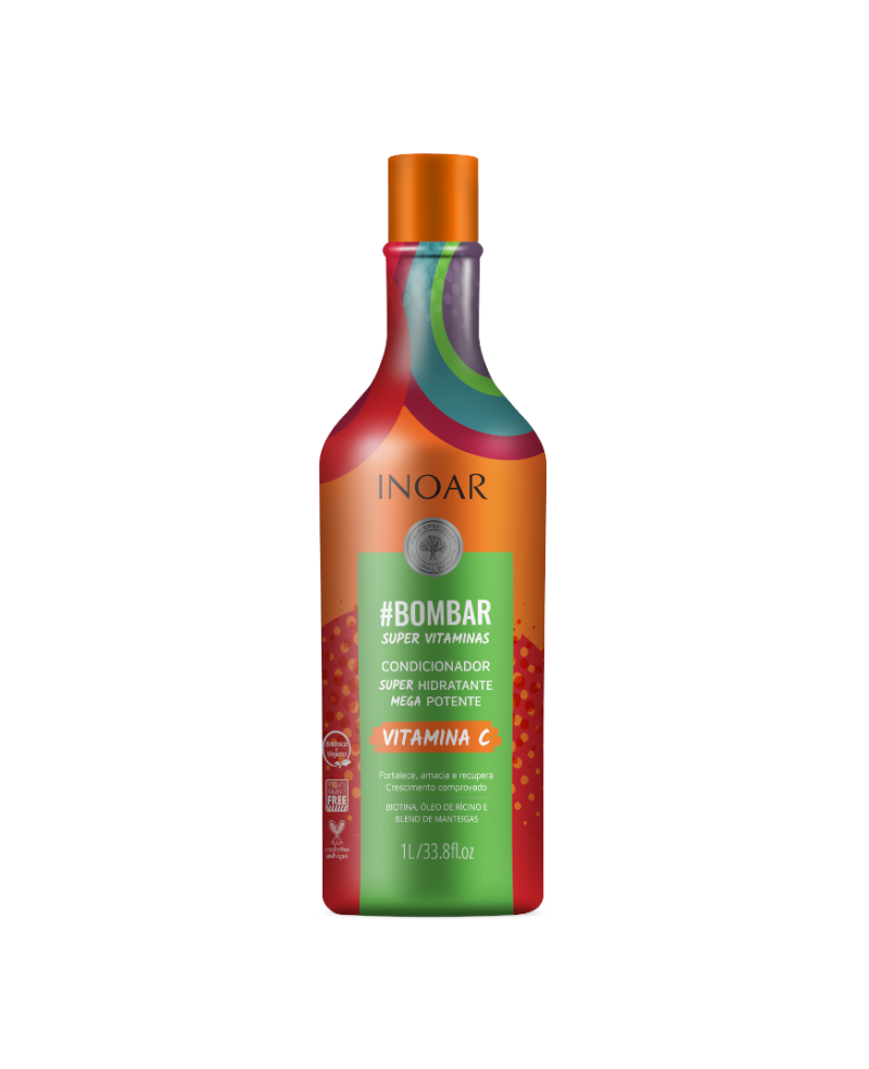 INOAR Bombar Super Vitamins Conditioner - vitamin-enriched conditioner 1000 ml