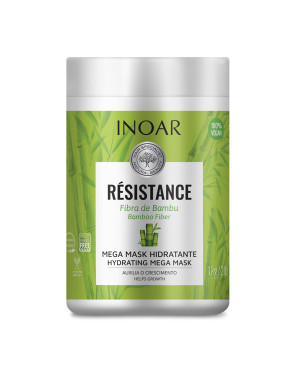 INOAR Resistance Fibra de Bambu Mask - strengthening and shine-enhancing mask 1000 g