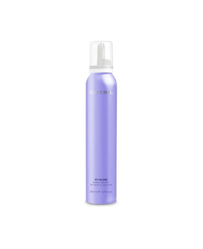 COTRIL Conditioning Foam for Cool Blonde Shades ICY BLOND, 200 ml.