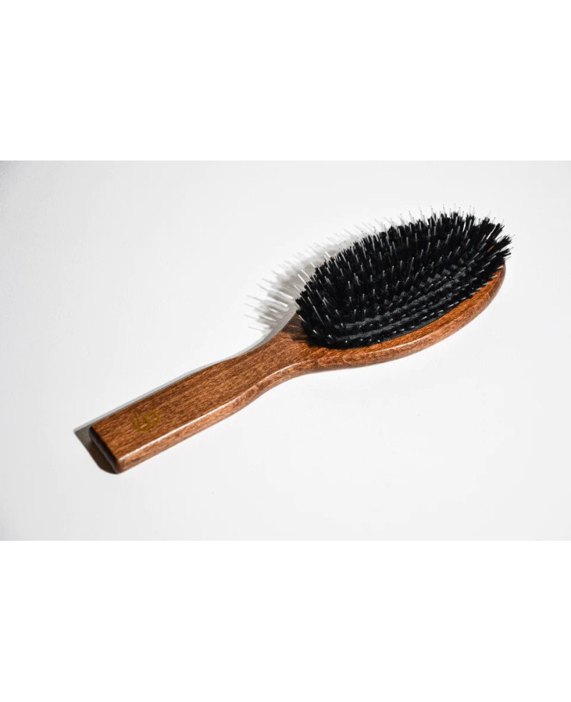 BELOSA hair brush with natural bristles 11R