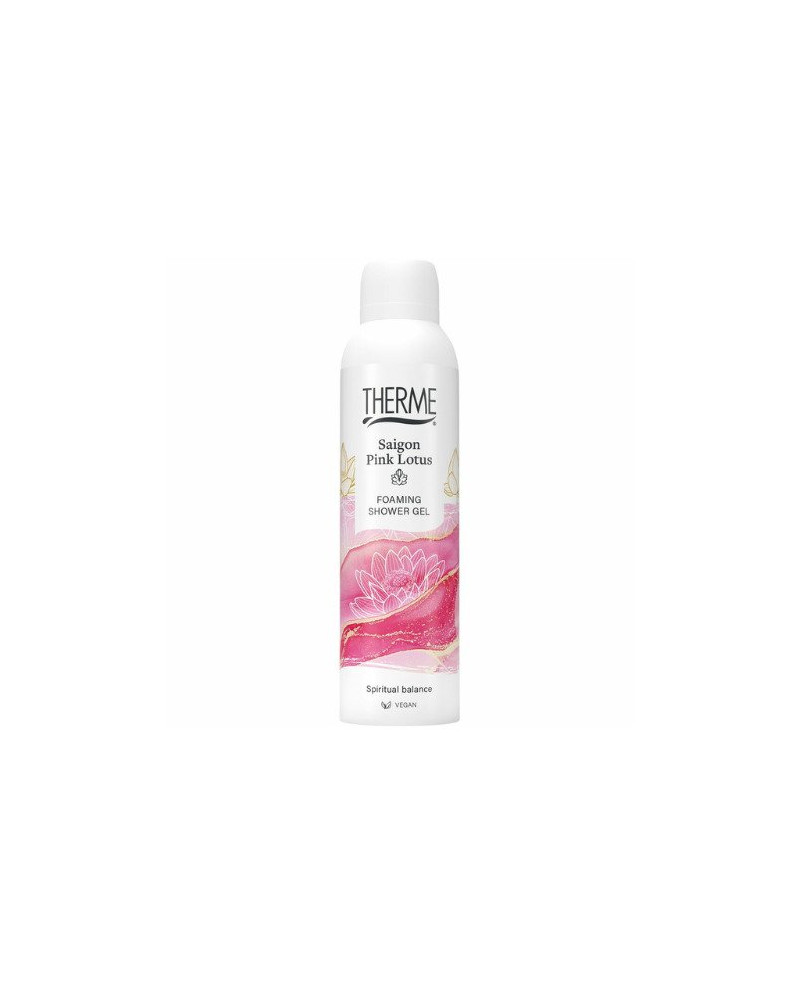 Therme Saigon Pink Lotus shower foam, 200 ml.