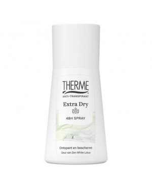 Therme Extra Dry Spray Antiperspirant, 75 ml.
