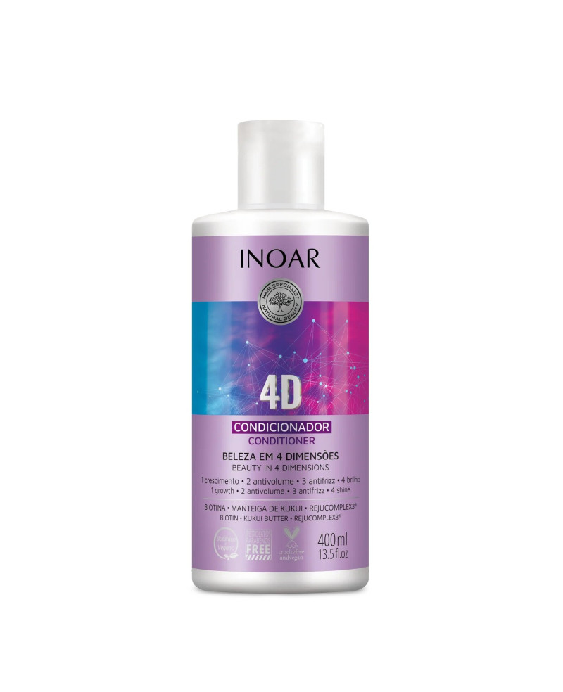 INOAR 4D Conditioner - 4 Dimensions Conditioner 400 ml.
