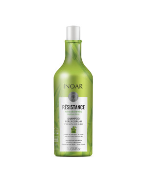 INOAR Resistance Fibra de Bambu Shampoo - Strengthening and Shine Enhancing Shampoo 1000 ml.