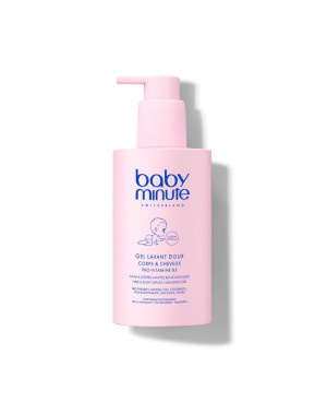Baby minute gentle body and hair cleanser 250ml.