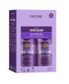 INOAR Speed Blond Duo Kit - products set for light hair 2x250 ml