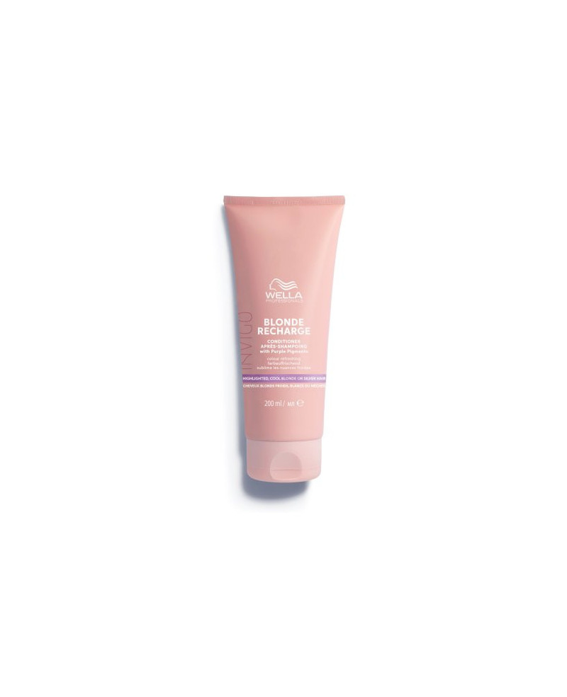 Wella Professionals INVIGO Blonde Recharge Color Refreshing Conditioner Cool Tone Conditioner 200ml