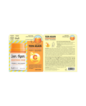 Look at me "Teen again" brightening cream with vitamin C and niacinamide 50ml.
