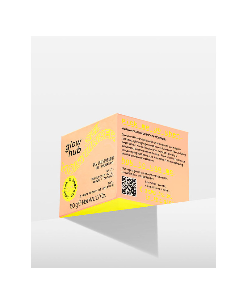 Glow hub nourish&hydrate moisturizing gel cream 50g.