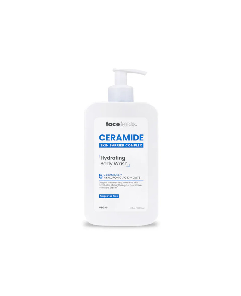 Face facts ceramide moisturizing body wash 400ml