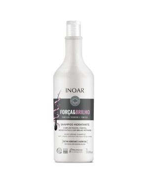 INOAR Força & Brilho Shampoo - Moisturizing Shampoo 1000 ml.