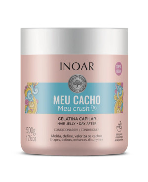INOAR Meu Cacho Meu Crush Hair Jelly - Curl Styling Gel 500 g