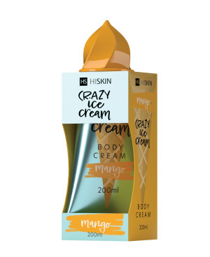 Crazy body cream mango ice cream 200ml