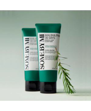 SOME BY MI AHA BHA PHA 30 Days Miracle Foam Face Cleanser for Problematic Skin