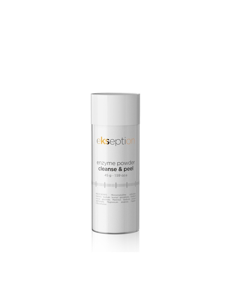 EKSEPTION Enzyme Powder Cleanse & Peel / Gentle enzymatic cleanser 45g.
