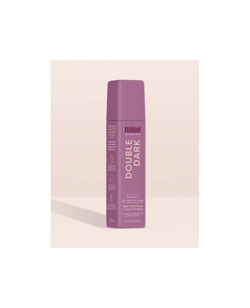 Mine tan Double dark self-tanning foam 200ml