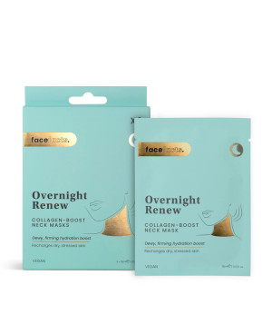 Face facts overnight firming neck mask 3pcs