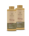 INOAR Absolut Daymoist Duo Kit - product set for chemically damaged hair 2x800 ml.
