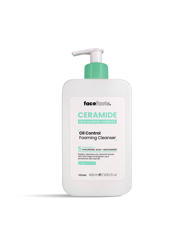 Face facts ceramide cleanser for oily and problematic skin 400ml.