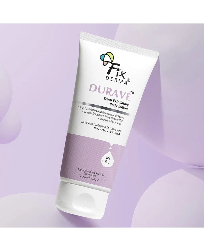 Fixderma exfoliating body lotion 200ml