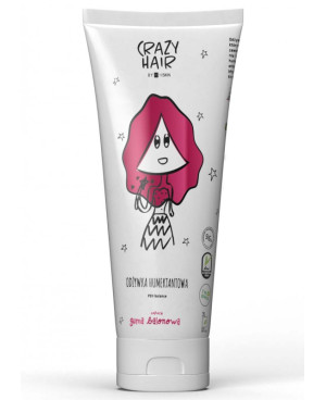 Crazy hair moisture-retaining conditioner for dry and coarse hair "Bubble gum" 250ml