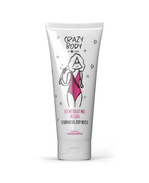 Crazy body glow souffle "Marshmallow" 250ml.
