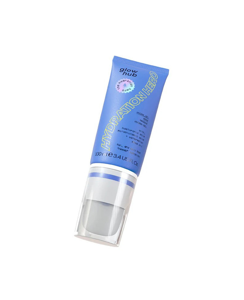 Glow hub Hydration hero moisturizing gel mask 100ml.
