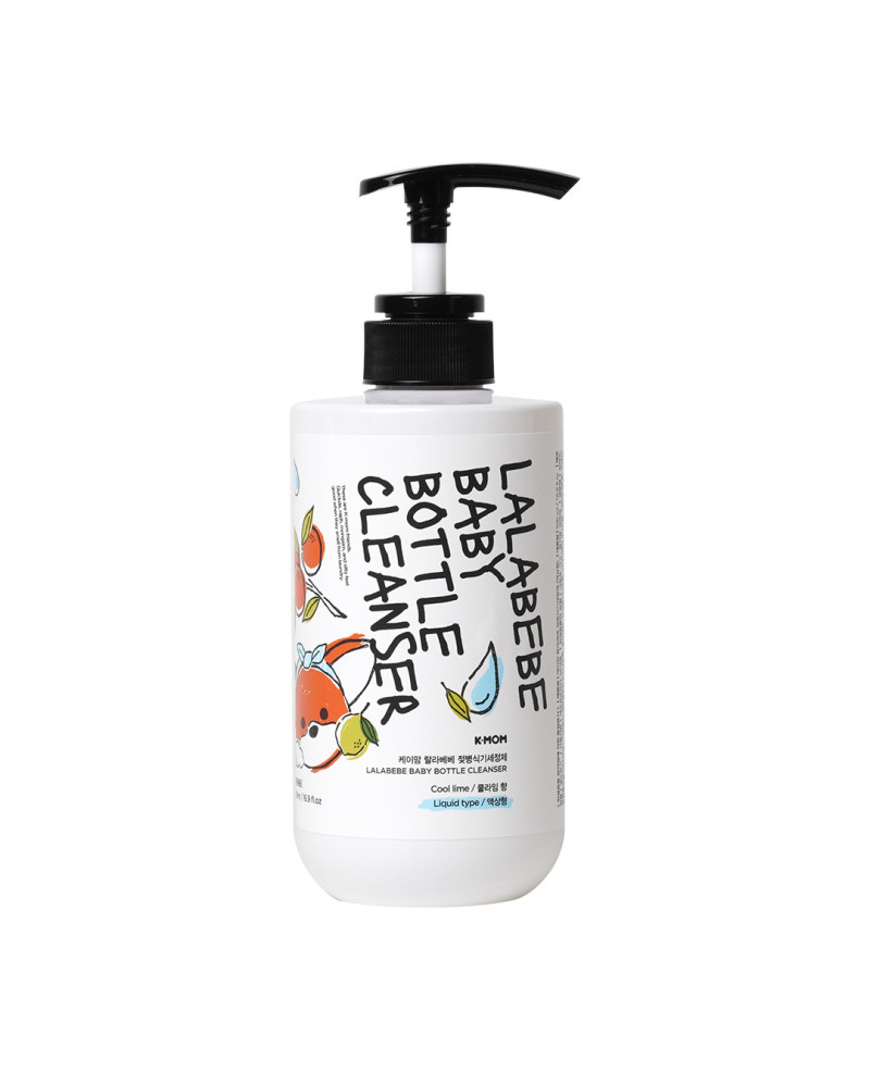 K-MOM Lalabebe Feeding Bottle, Fruit and Vegetable Detergent 500ml