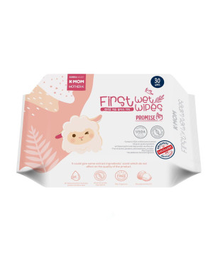 K-MOM Organic Wet Wipes “Avelė” (30 pcs.)