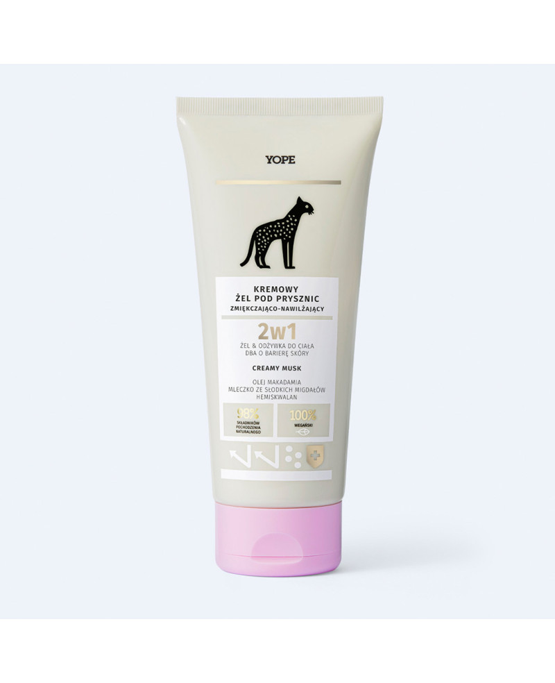YOPE Creamy, Moisturizing Shower Gel 2in1, 200ml.