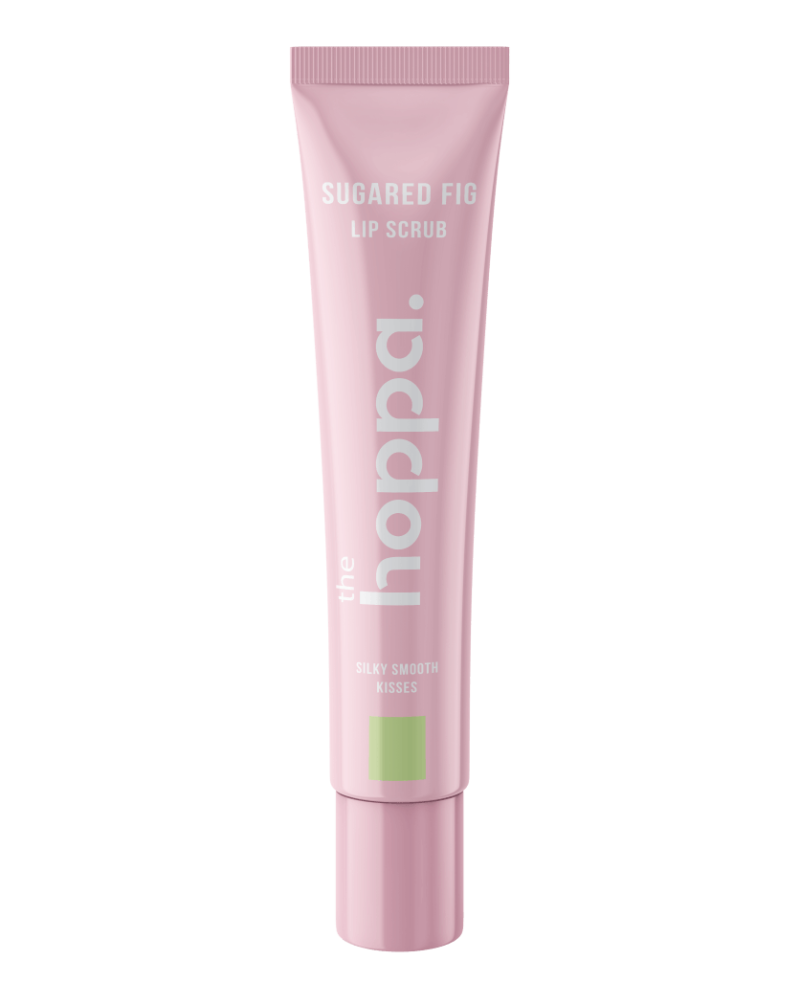 Hoppa sugared fig lip scrub 15ml.
