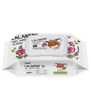 K-MOM Lalabebe Organic Wet Wipes CLASSIC (100 pcs.)