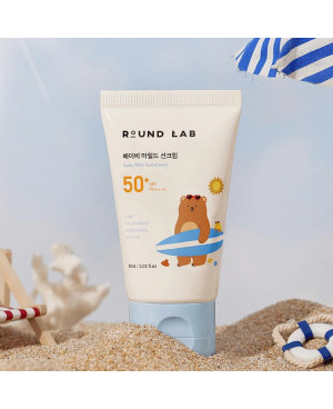 Round lab Baby Mild Sunscreen SPF 50+ PA++++ mineral sunscreen 60ml.