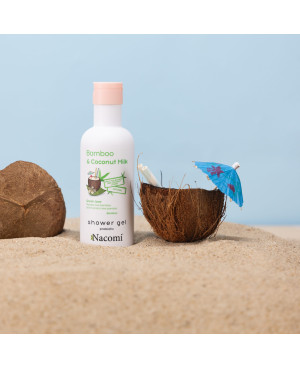 Nacomi shower gel “Bamboo&coconut milk” 300ml.