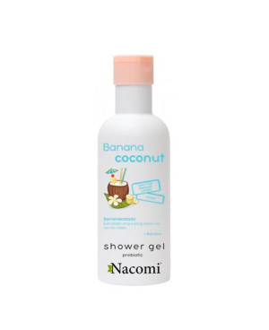 Nacomi shower gel “banana&coconut” 300ml.