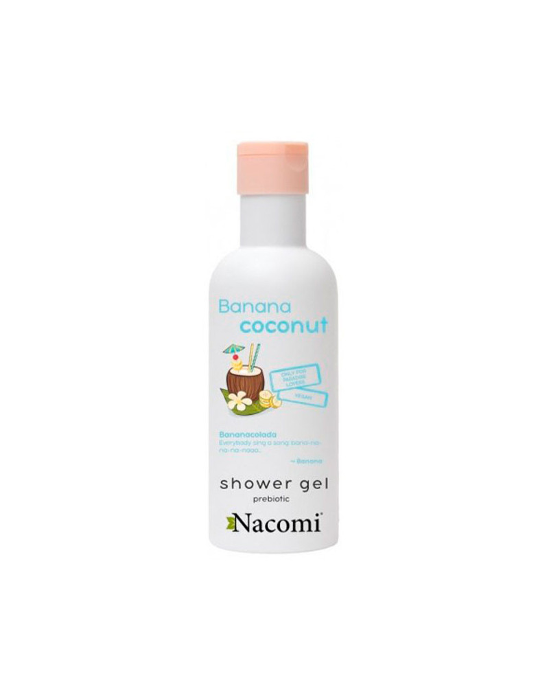Nacomi shower gel “banana&coconut” 300ml.