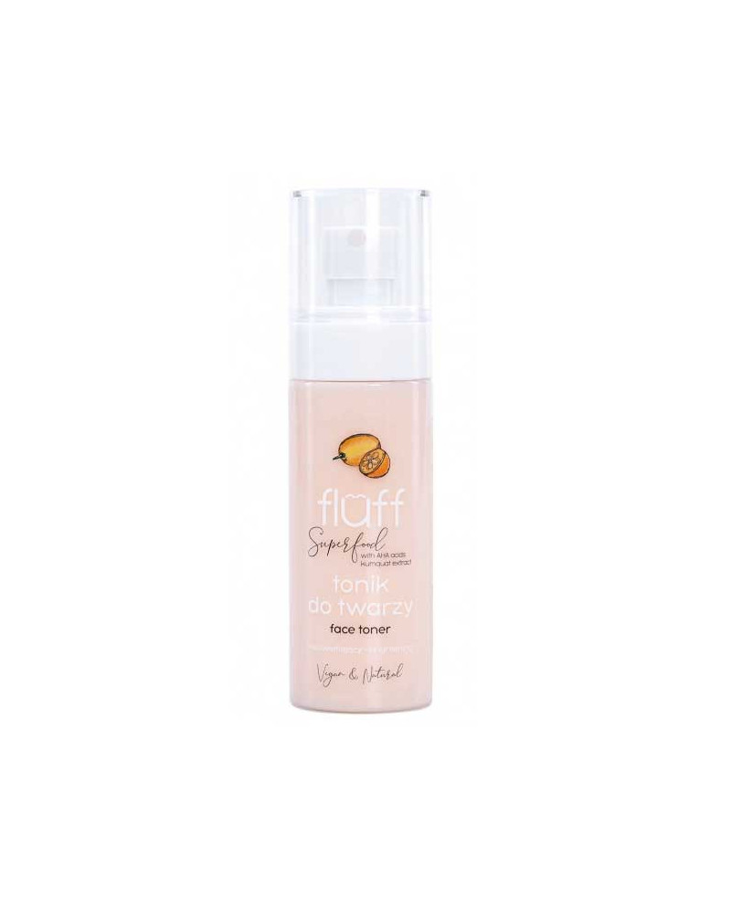 Fluff superfood face toner with AHA acids 100ml.