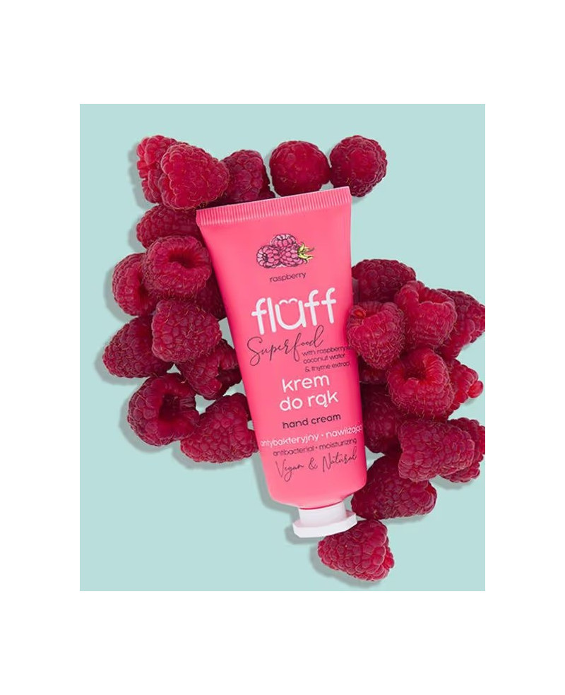 Fluff Antibacterial Hand Cream “Raspberry” 50ml.