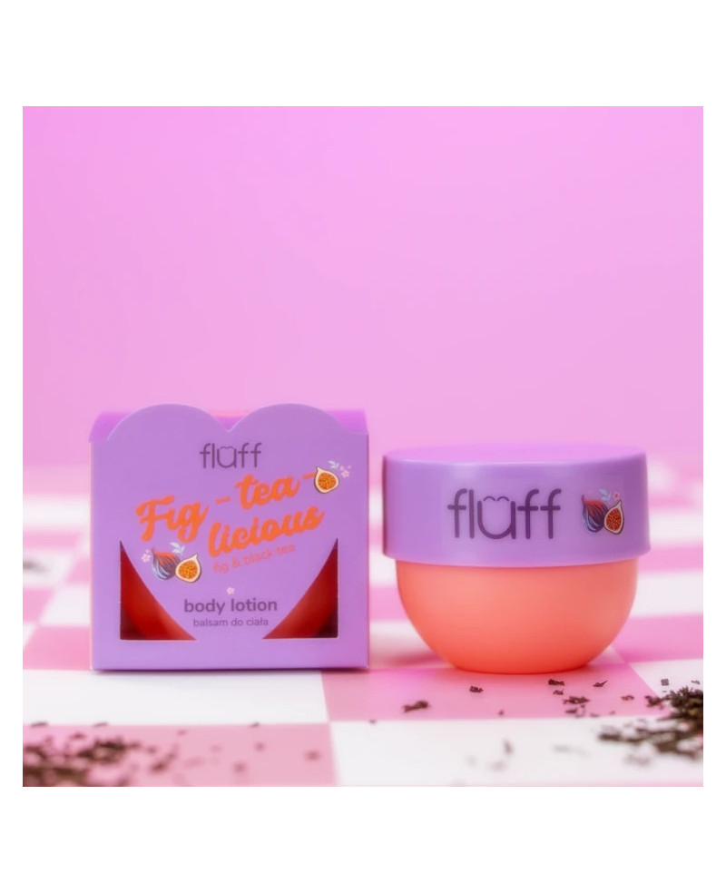 Fluff body lotion fig and black tea 150ml.
