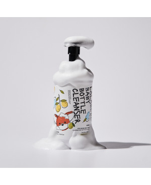 K-MOM Lalabebe Feeding Bottle, Fruit, and Vegetable Cleaner (Foam Consistency)