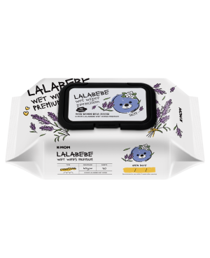 K-MOM Lalabebe Organic Wet Wipes PREMIUM (70 pcs.)