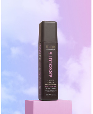 Mine tan absolute self-tanning foam 200ml.