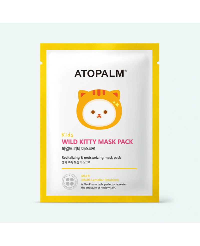 Atopalm Kids Wild Kitty Mask sheet mask for children from 3 years old 15 ml