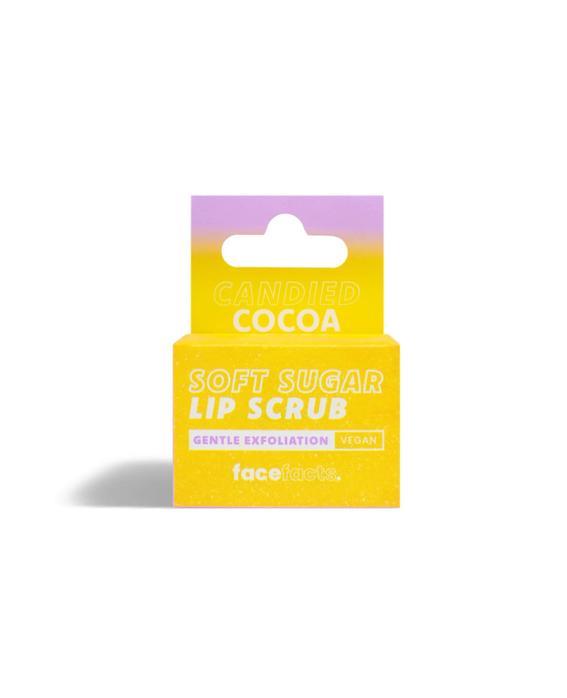 Face facts candied cocoa lip scrub