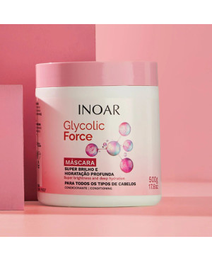 INOAR Glycolic Force Mascara - Hair Mask 500g